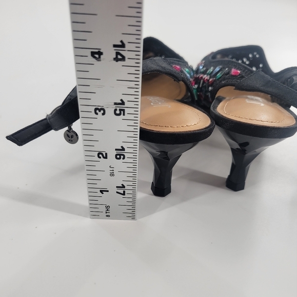 J. Renee Hasini Slingback Pump Shoes size 8.5 - Picture 5 of 6